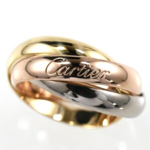 Cartier カルティエ トリニティリング クラシック スリーカラー 3連リング K18 SIZE:48 Au750 MM 指輪