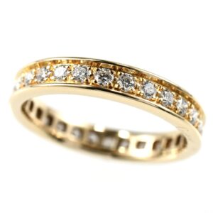 Cartier カルティエ バレリーナ フルエタニティ K18YG イエローゴールド ダイヤモンド SIZE:48 AU750 指輪