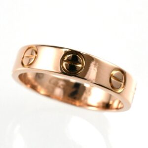 Cartier カルティエ ミニラブリング K18PG ピンクゴールド SIZE:45 Au750 指輪 5号
