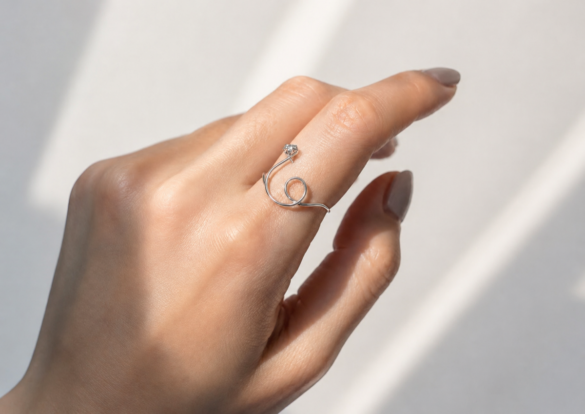 ADD JEWELRY ロゴモチーフリング