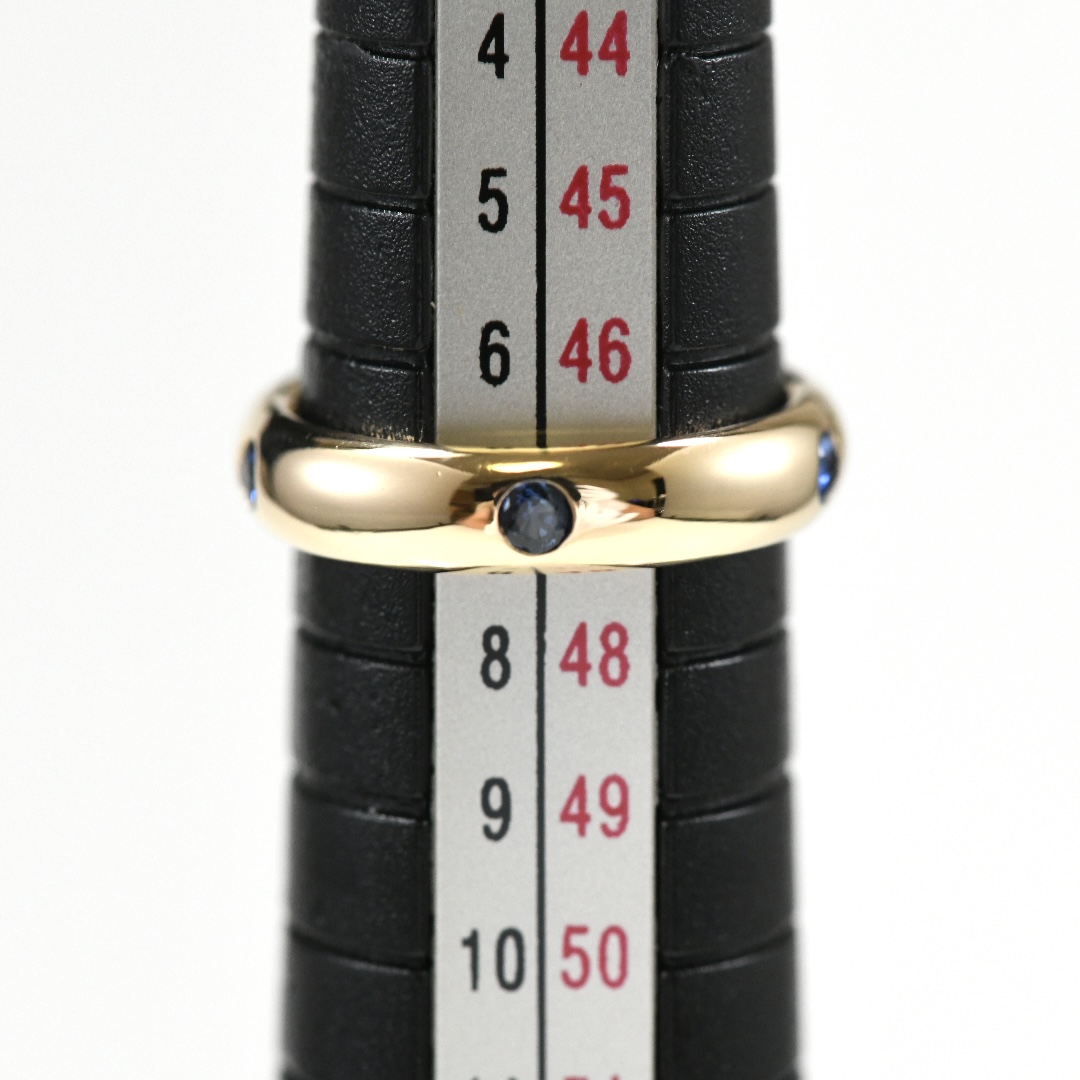 Cartier カルティエ ステラ リング サファイア K18YG イエローゴールド SIZE:47 Au750 指輪 - 画像 (12)