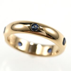 Cartier カルティエ ステラ リング サファイア K18YG イエローゴールド SIZE:47 Au750 指輪